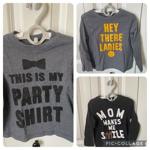 Old Navy / The Children's Place Boys Long Sleeve Shirt Bundle Size 3T